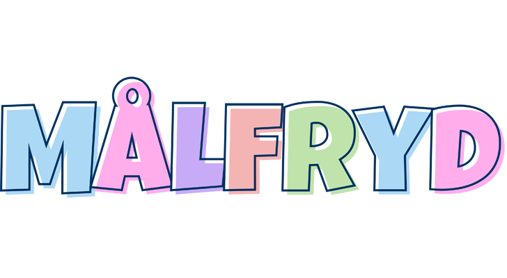 Målfryd pastel logo
