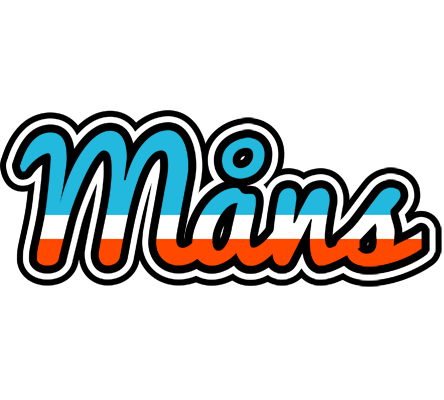 Måns america logo