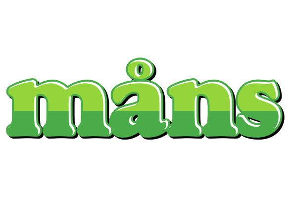 Måns apple logo