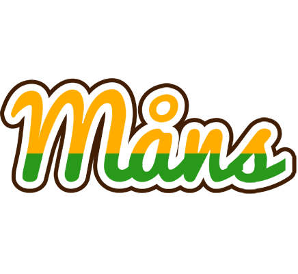 Måns banana logo
