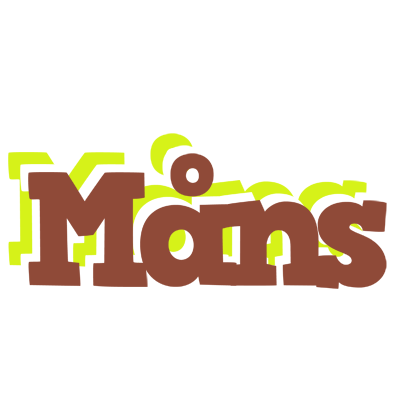 Måns caffeebar logo
