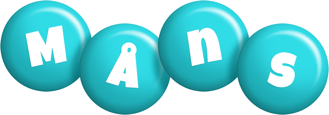 Måns candy-azur logo