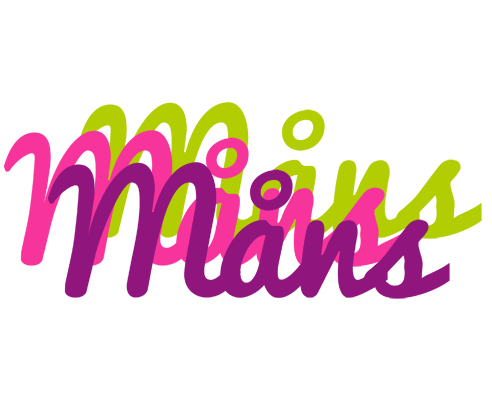 Måns flowers logo