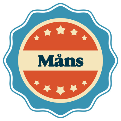 Måns labels logo