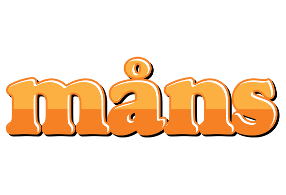 Måns orange logo