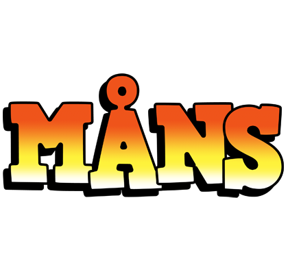 Måns sunset logo