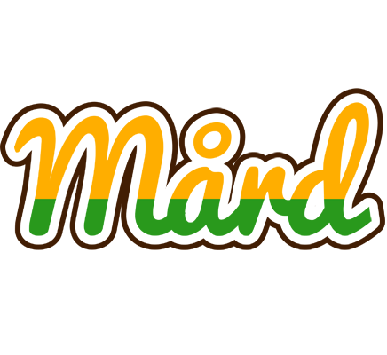 Mård banana logo