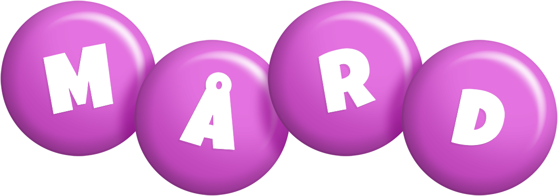 Mård candy-purple logo