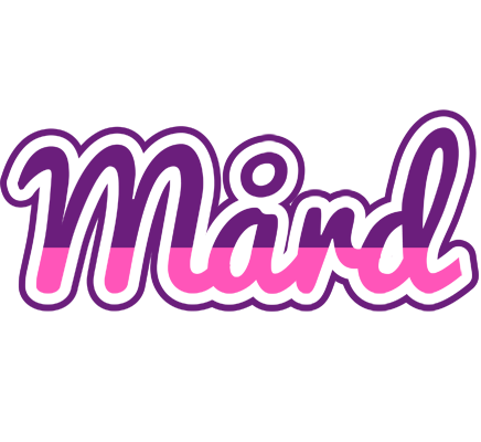 Mård cheerful logo