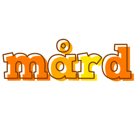 Mård desert logo