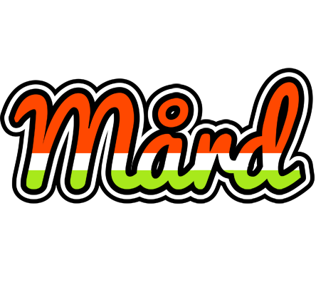 Mård exotic logo