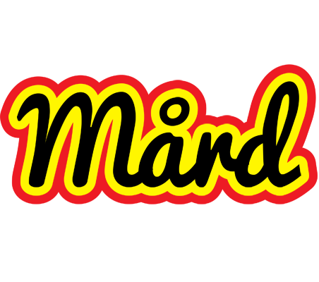 Mård flaming logo