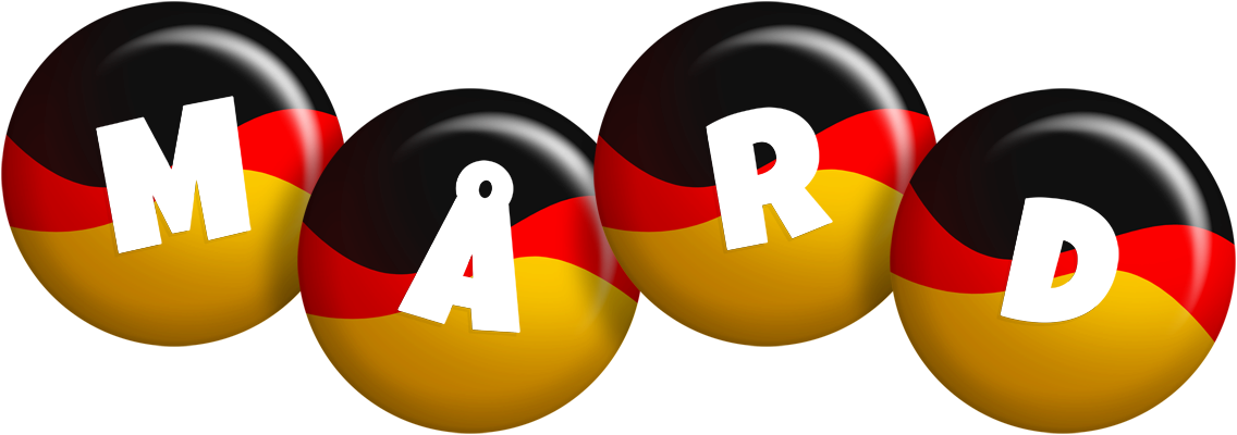 Mård german logo