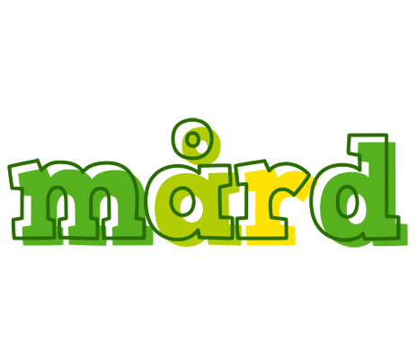 Mård juice logo