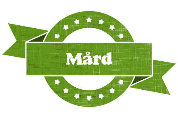 Mård natural logo