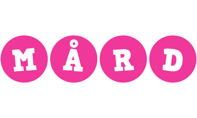 Mård poker logo