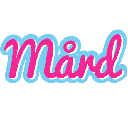 Mård popstar logo