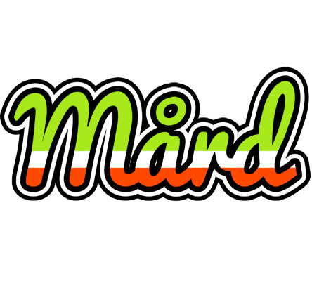 Mård superfun logo