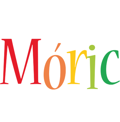 Móric birthday logo