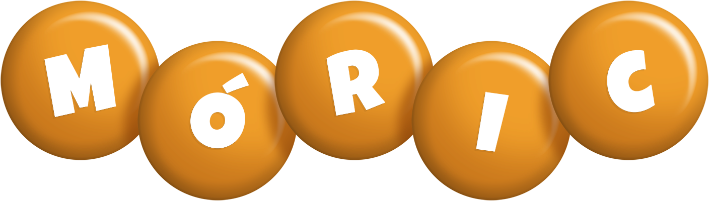 Móric candy-orange logo