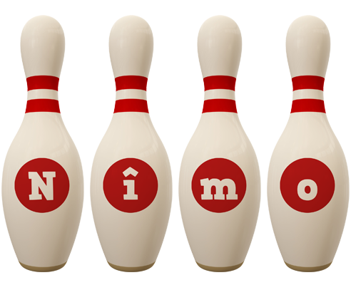 Nîmo bowling-pin logo