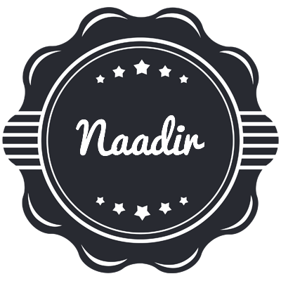Naadir badge logo