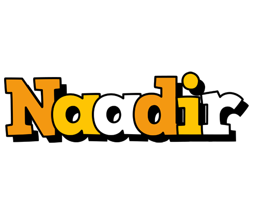Naadir cartoon logo
