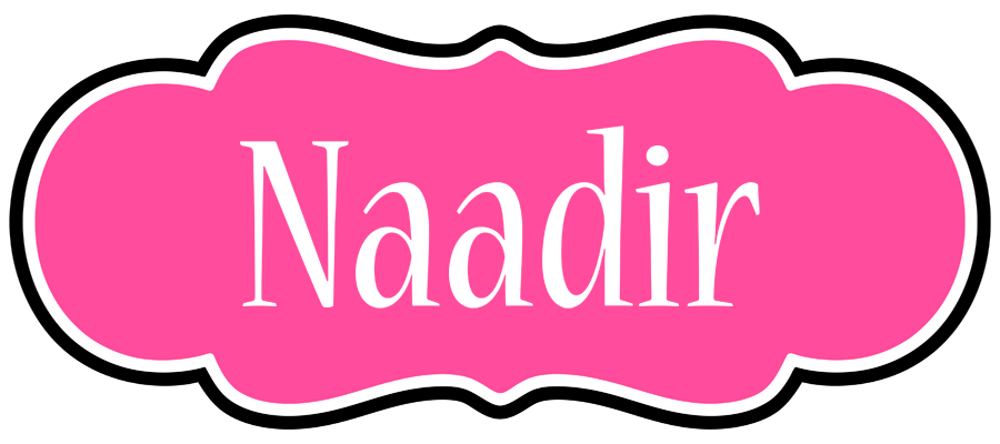 Naadir invitation logo