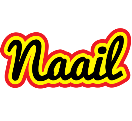Naail flaming logo