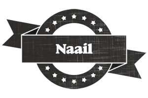 Naail grunge logo