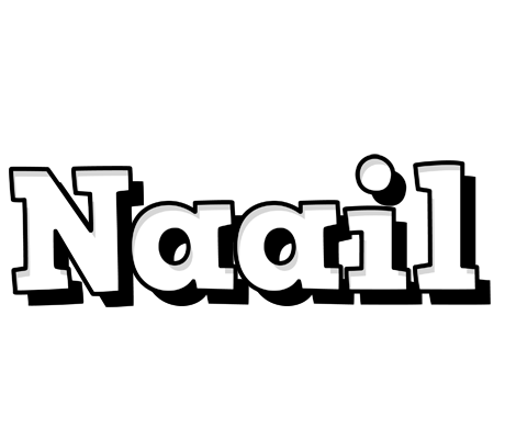 Naail snowing logo