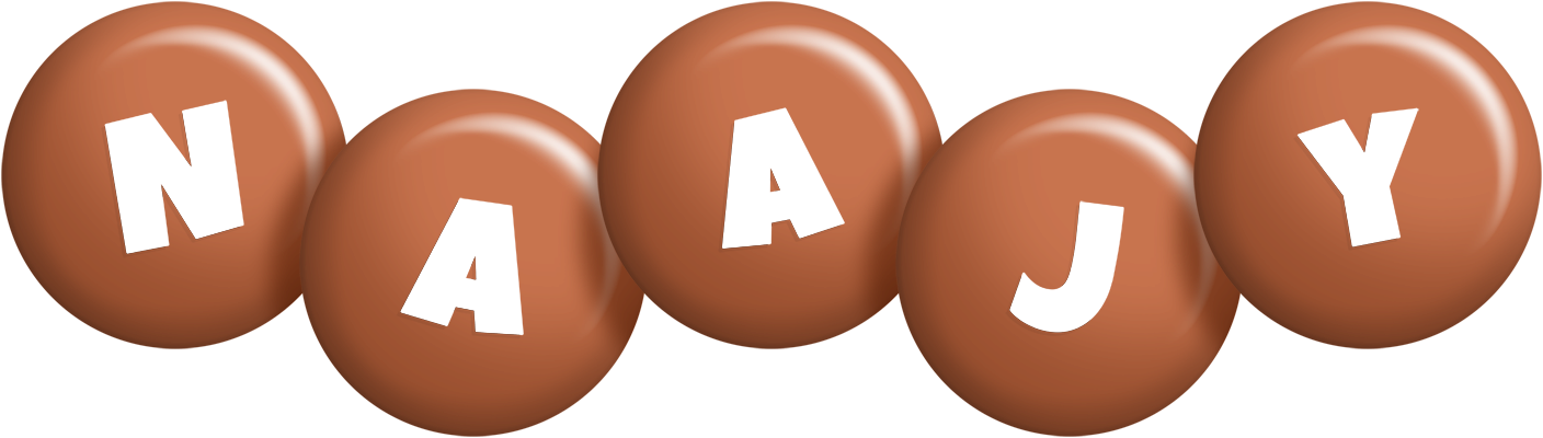 Naajy candy-brown logo
