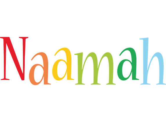 Naamah birthday logo