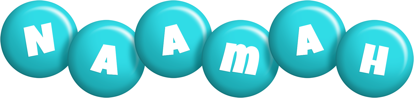 Naamah candy-azur logo