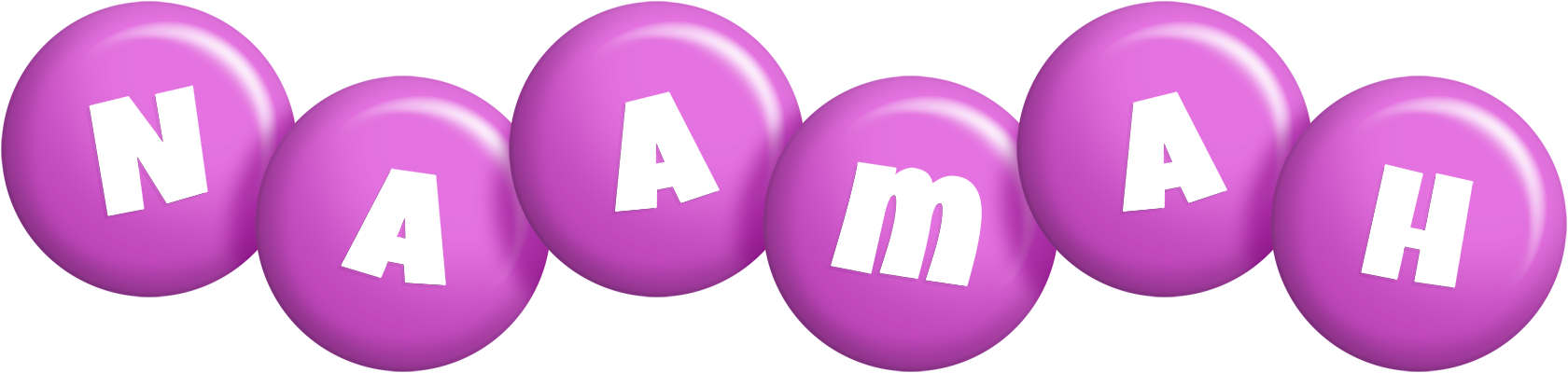 Naamah candy-purple logo