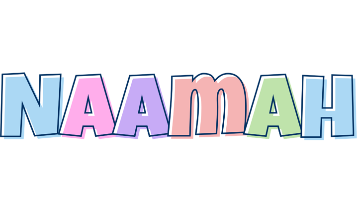 Naamah pastel logo