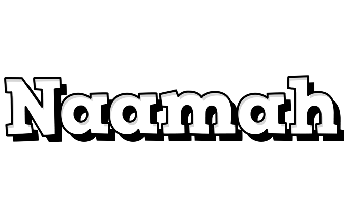 Naamah snowing logo