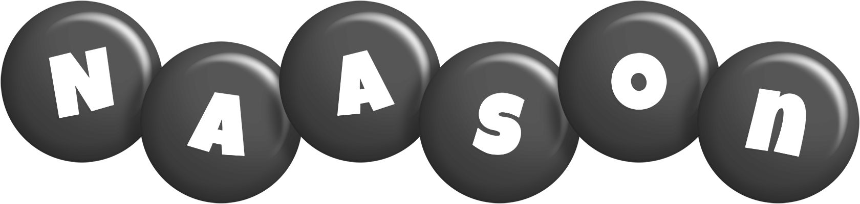 Naason candy-black logo