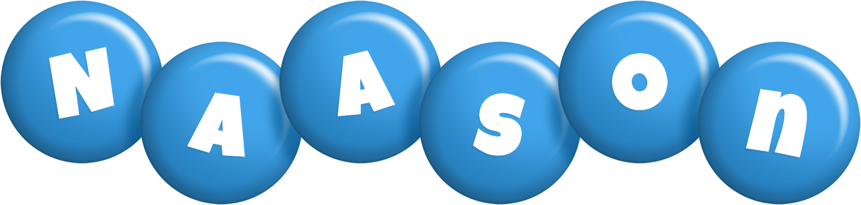 Naason candy-blue logo