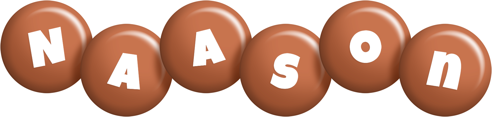 Naason candy-brown logo