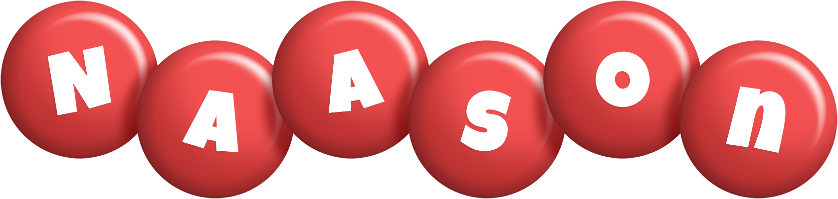 Naason candy-red logo