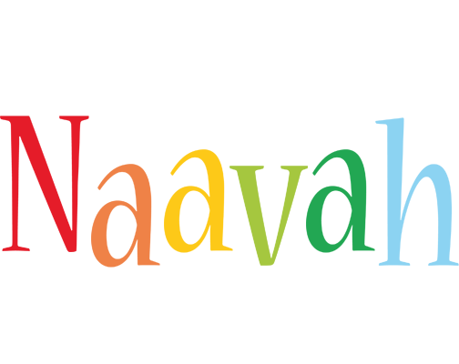 Naavah birthday logo