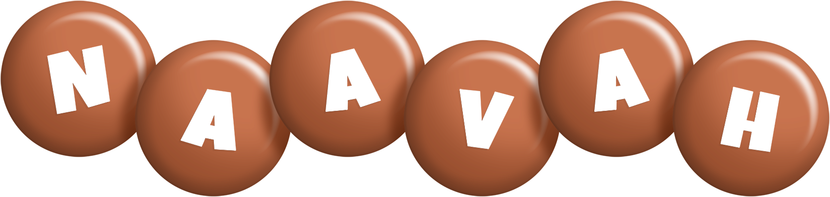 Naavah candy-brown logo
