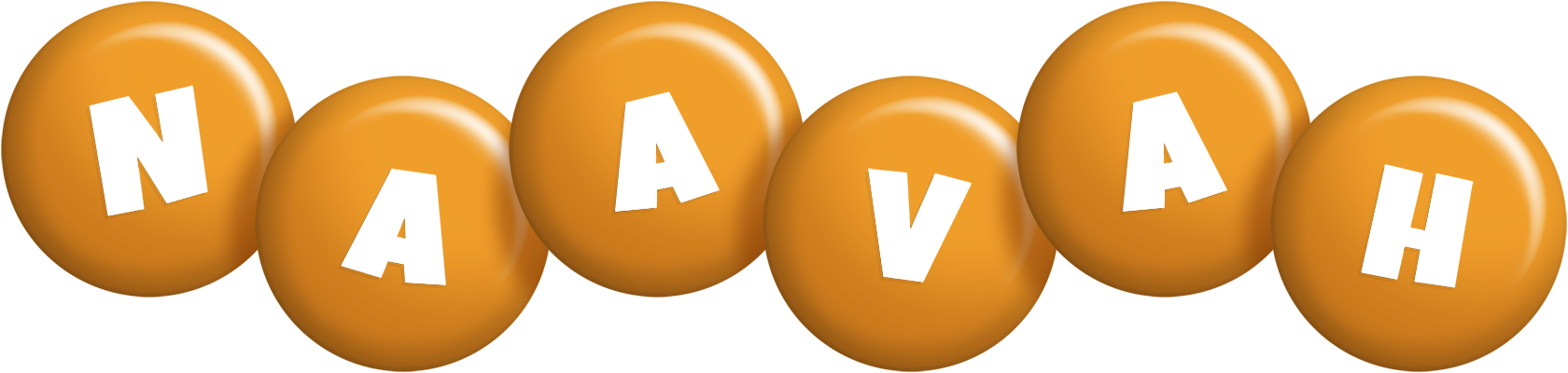 Naavah candy-orange logo