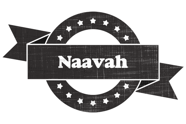 Naavah grunge logo