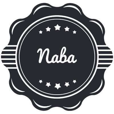 Naba badge logo