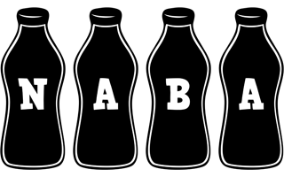 Naba bottle logo
