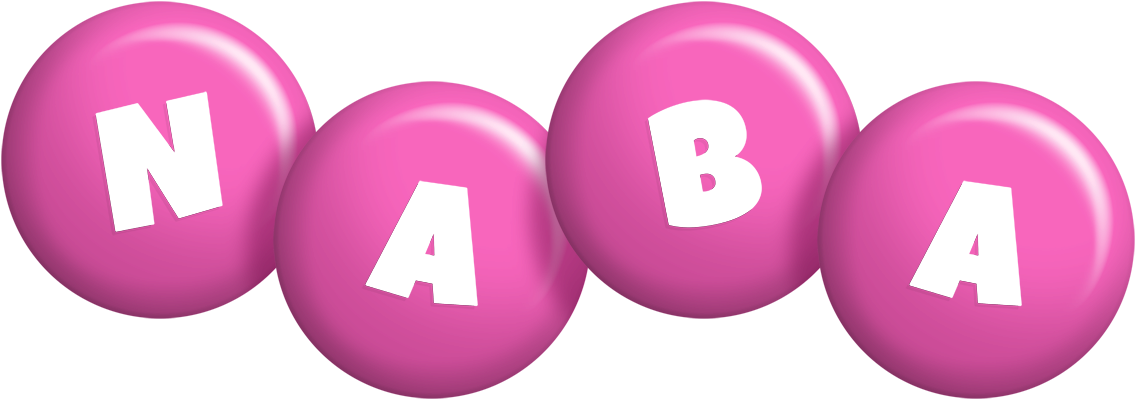 Naba candy-pink logo