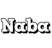 Naba snowing logo