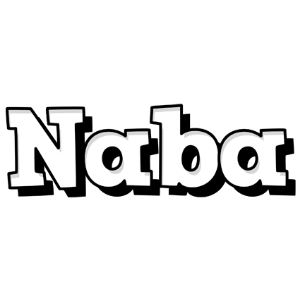 Naba snowing logo